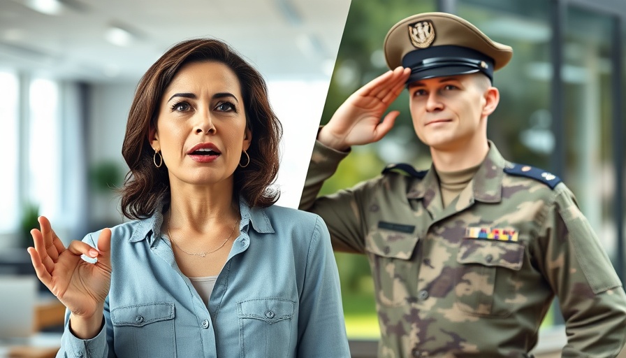 Largest military investment in decades, speaker and soldier image.