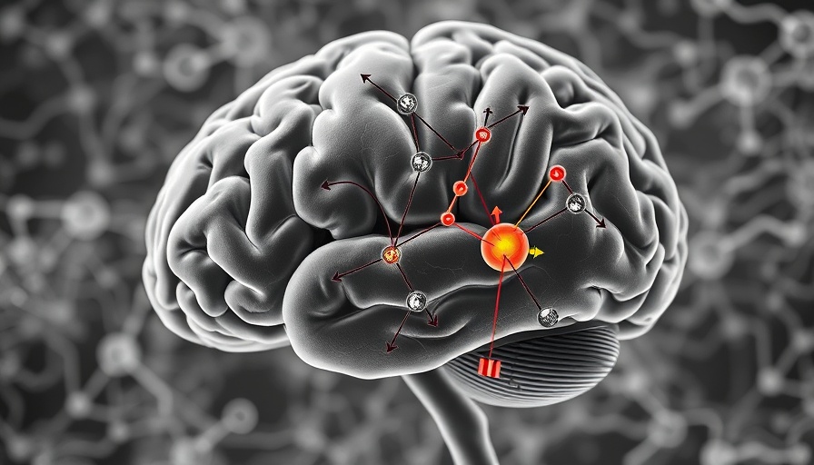 Neural biomarkers diagram for obsessive-compulsive disorder pathways.