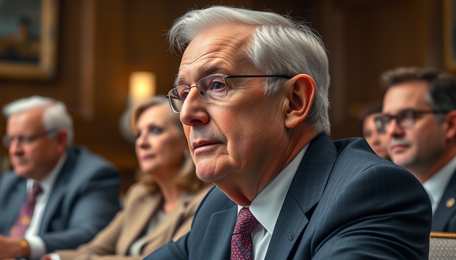 Government official listening during a meeting, U.S. government news.