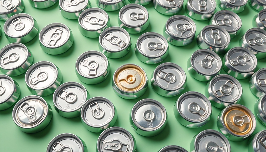 Crushed aluminum can tops, potential Celsius Energy Drink Recall.