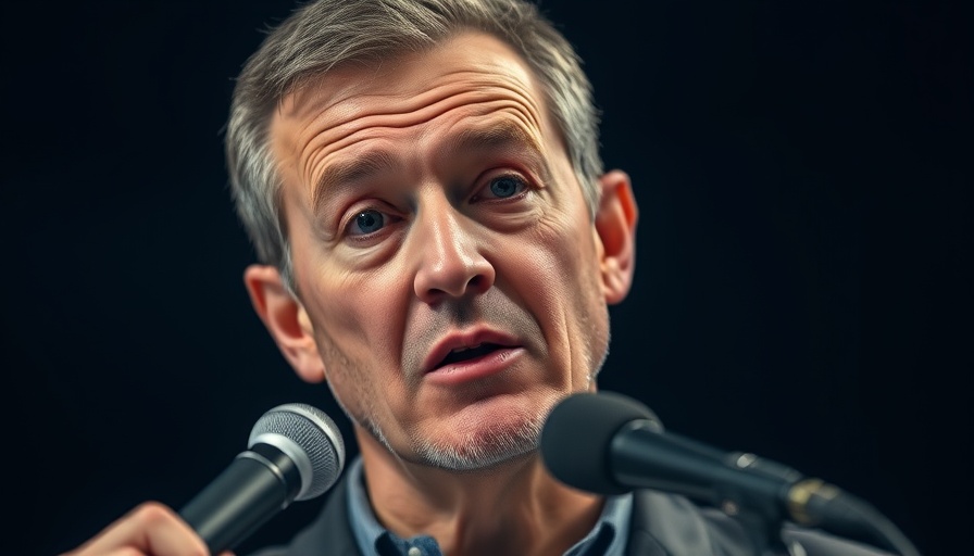 Middle-aged man discussing foods that clean kidneys naturally.