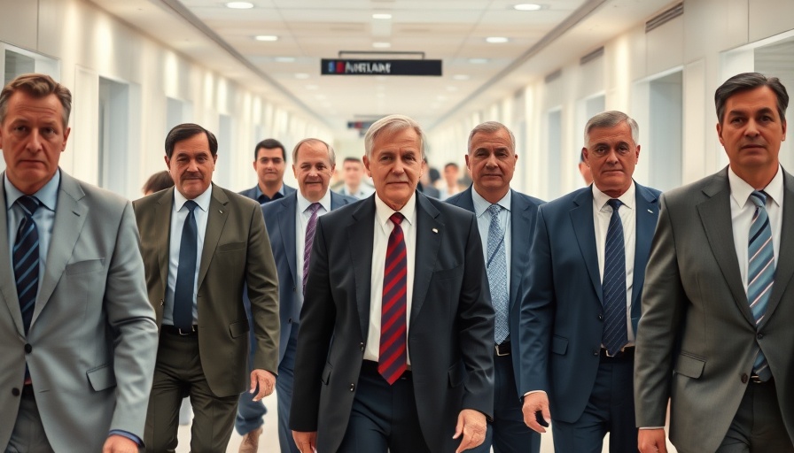 Texas House Democrats leave state, diverse politicians walking in airport.