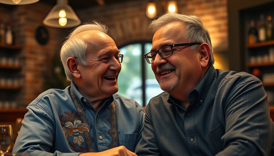 Flaco Jiménez legacy celebrated with warm companionship in a restaurant.