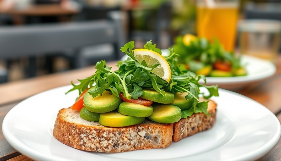 Tasty brunch at one of the best restaurants in Dallas featuring avocado toast.