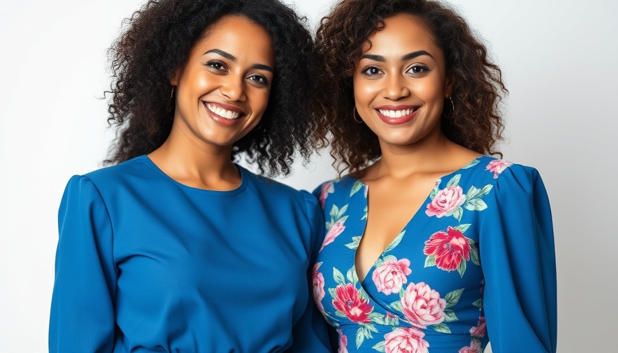Gabriella Vigorito Surrogacy Interview: Two women posing elegantly.