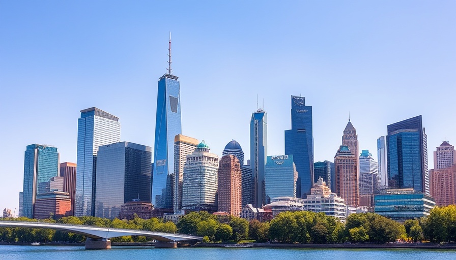 Skyline showcasing housing market trends in the South and West