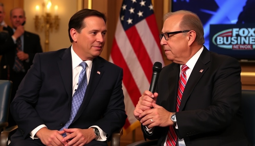 Secretary of State Marco Rubio with Larry Kudlow of Fox Business Network