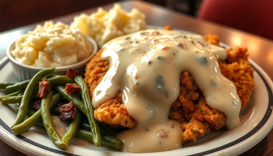 Classic southern meal served at Jim's Restaurant.