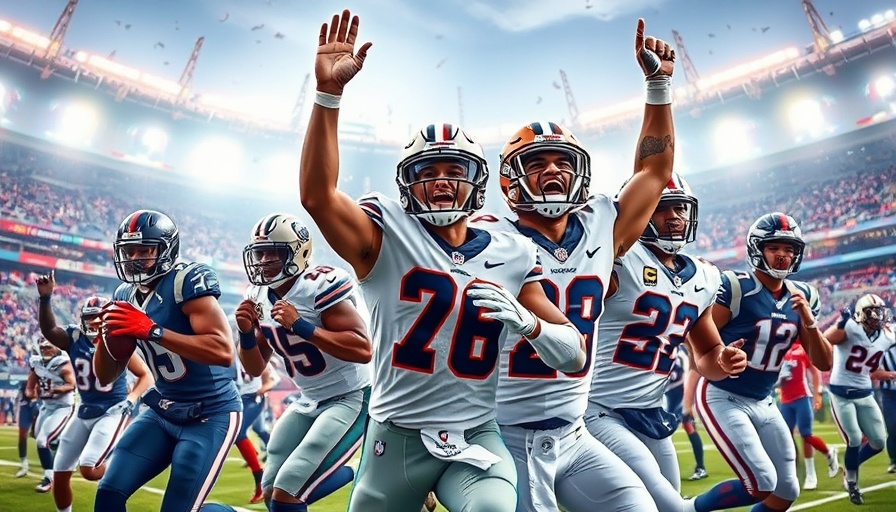 Dynamic image of NFL rookies debuting in preseason.