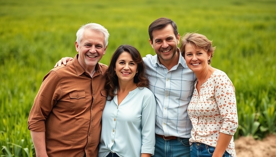 Casual family portrait outdoors related to Alex Murdaugh appeal.
