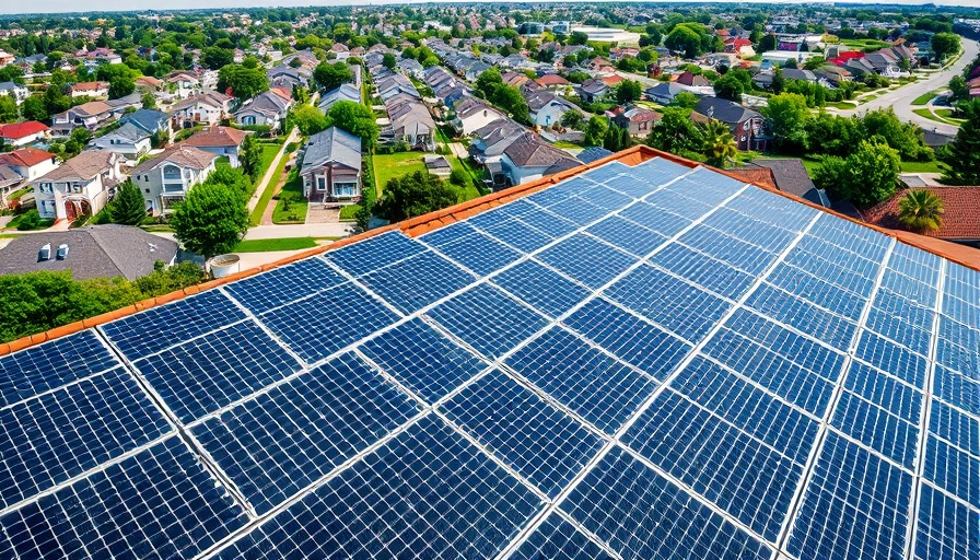 AI power needs and energy plans: Solar panels harnessing energy.