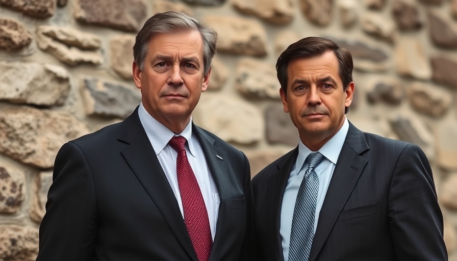 Two political figures discuss Trump Ukraine peace deal.