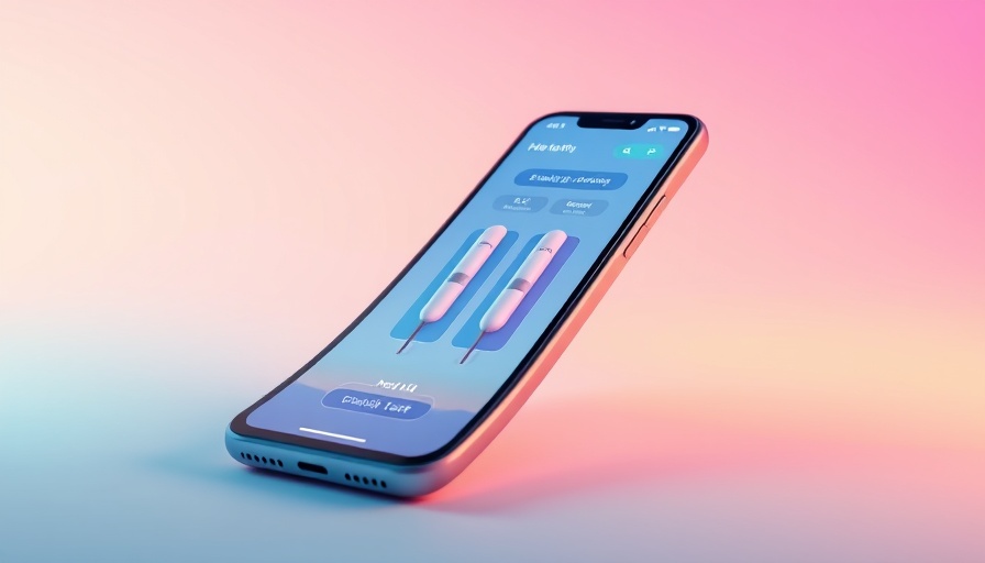 Digital health interface displaying medical test results, promoting health and wellness.