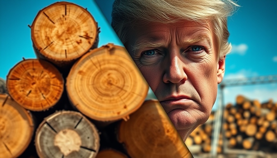 Timber harvesting legislation: official debates alongside timber logs.