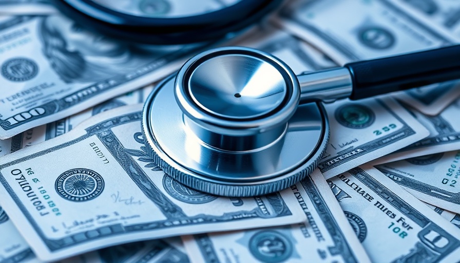 Stethoscope on dollar bills symbolizes 2026 healthcare costs.