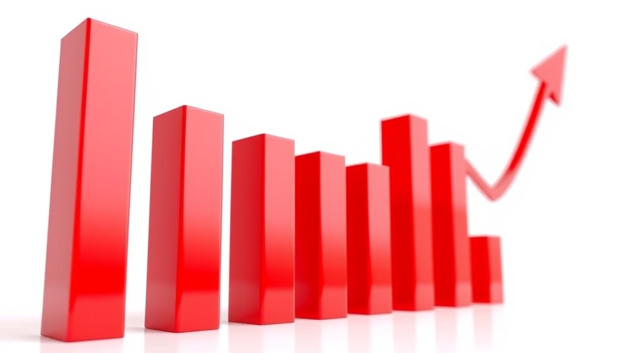 Stylized graph showing Austin tax rate increase with rising red bars.