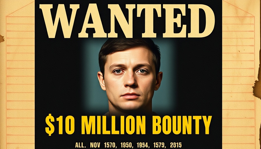Tennessee car crash leads to $10 million bounty poster.