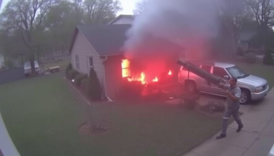 Suspected arsonist caught lighting Midlothian home on fire on security cameras