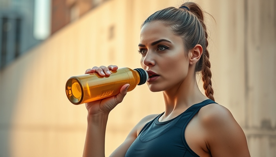 Woman staying hydrated after workout, illustrating coconut water hydration misperceptions.