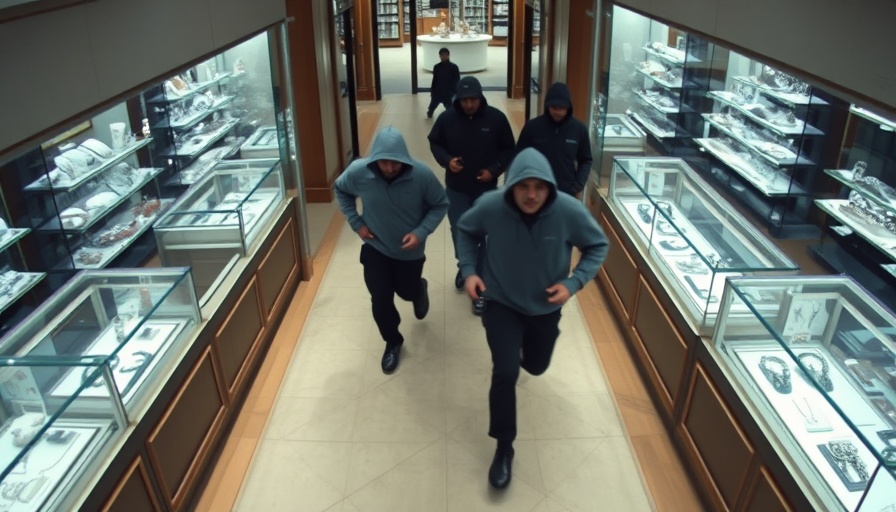 CCTV captures midday jewelry heist in Seattle store.