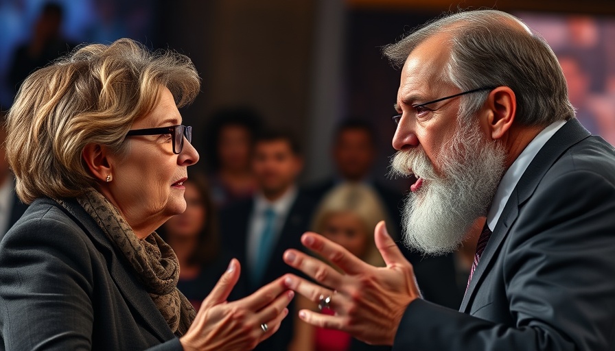 NOAA weather forecasting privatization debate captured in a heated discussion.