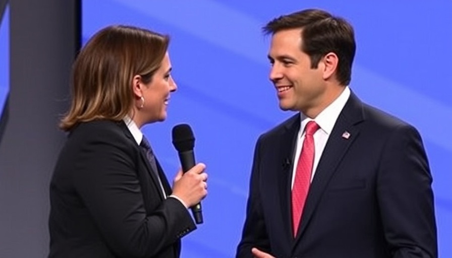 Secretary of State Marco Rubio with Kristen Welker of NBC Meet the Press