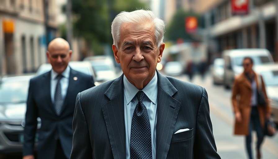 San Antonio local news: elderly man in suit walking outdoors.