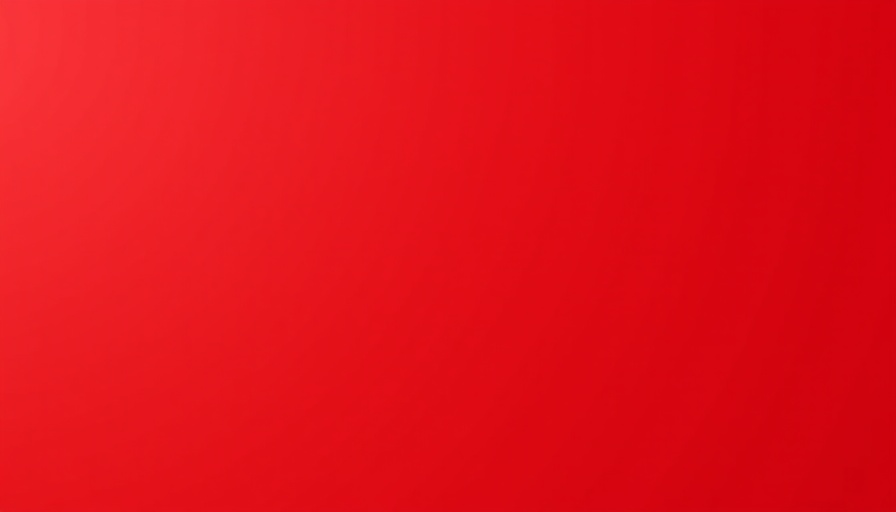 Solid red background symbolizing Texas redistricting