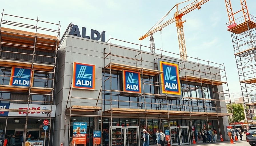 ALDI coming soon to Cedar Park construction site.