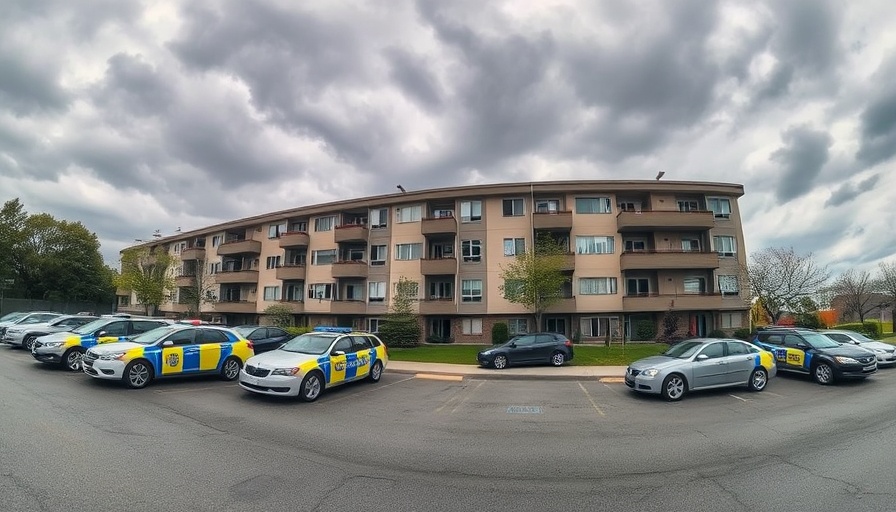 Police at Houston apartment complex related to child welfare incident.