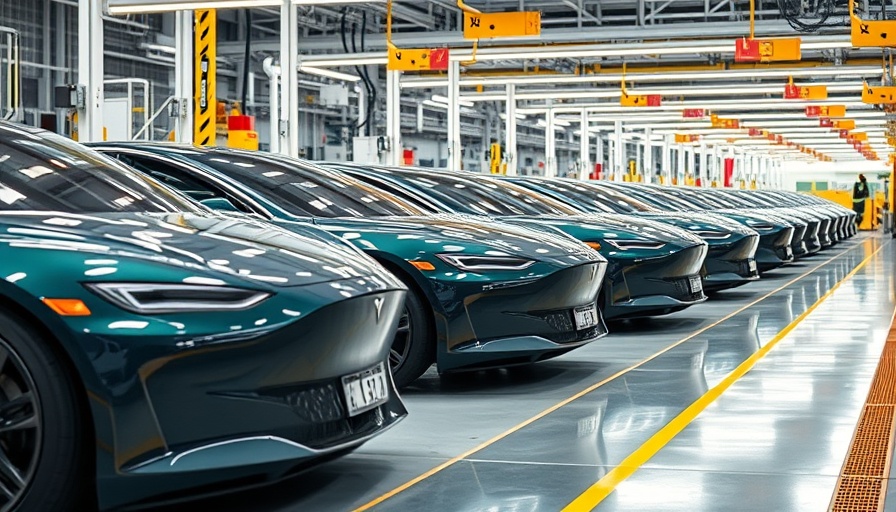 Tesla Model Y L cars in production at US factory