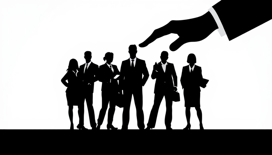 Austin hiring managers pause recruitment concept with silhouetted figures.