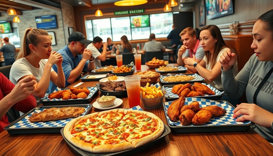 Local dining concept in Fulshear featuring a vibrant feast.