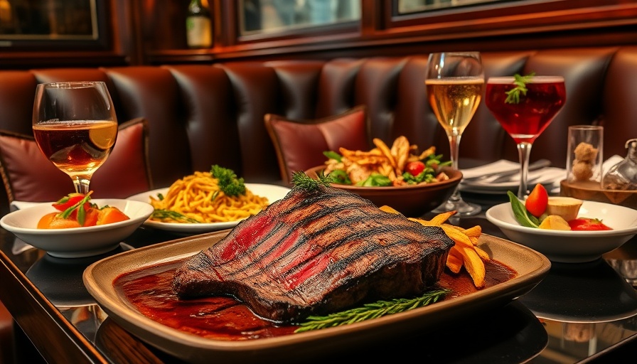 Delectable spread at Austin Restaurant Weeks showcasing gourmet dishes.