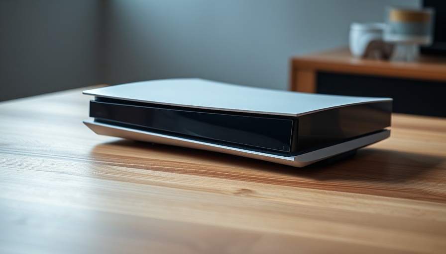 PlayStation 5 on a table, highlighting price increase trends.