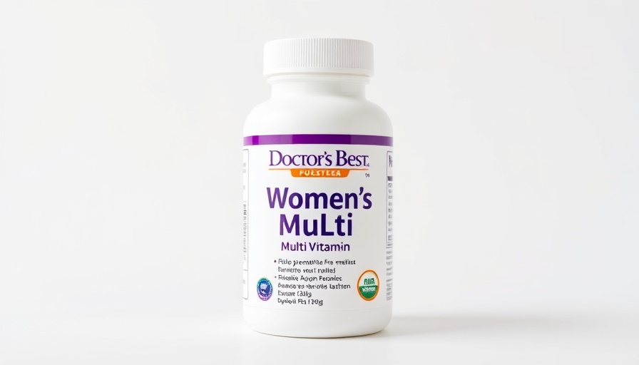 Doctor's Best Women's Multi-Vitamin white bottle with purple label.