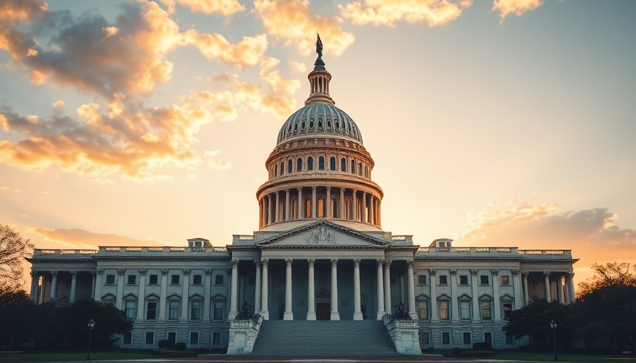 Sunlit Capitol Building symbolizing key Senate contests for 2026 elections.