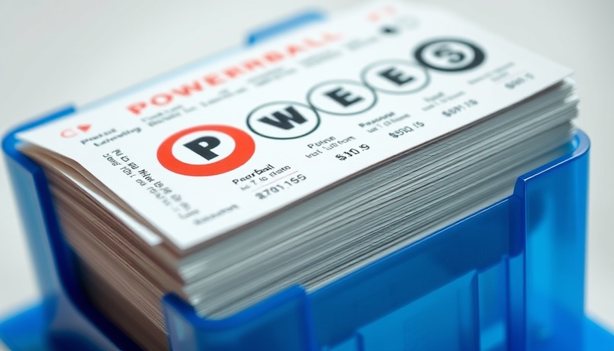 Powerball lottery tickets for jackpot 850 million.