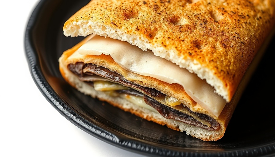 Gourmet truffle sandwich at Sandoitchi Japanese sandwich shop in Houston.