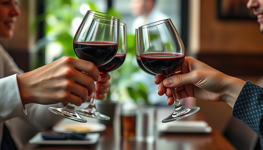 Celebration with wine at Houston wine restaurants, cozy setting.