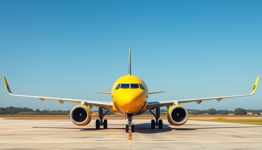 Spirit Airlines plane on runway, potential impact on Houston economy.