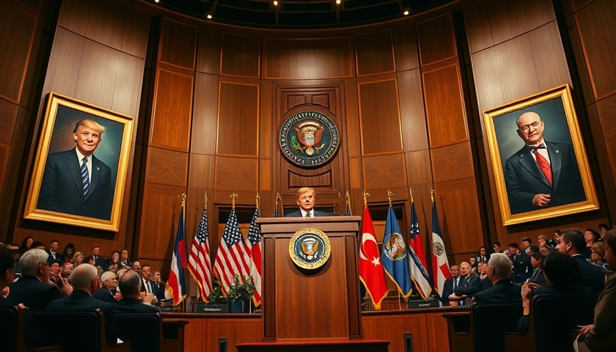 Donald Trump speaking at Kennedy Center, influence on brands.