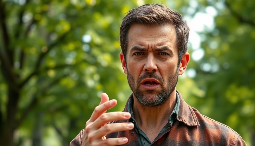 Serious man speaking outside amid trees, relatable to Trump expresses doubt over Putin Zelenskyy meeting.