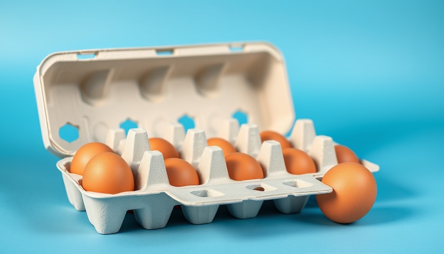 Partially filled egg carton symbolizing scarcity mindset signs.