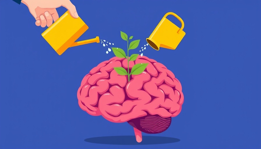 Illustration symbolizing health and wellness tips for brain health.