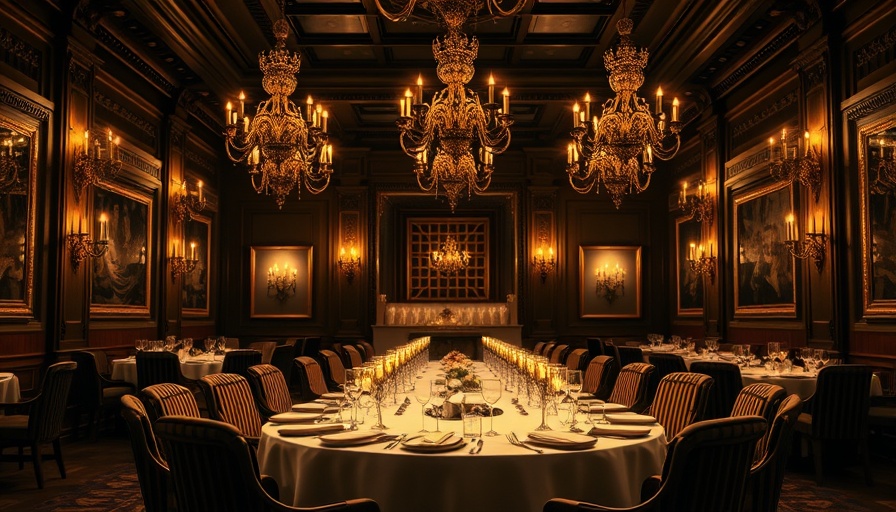 Luxury dining setup at Antinori Tasting Dinner Dallas.