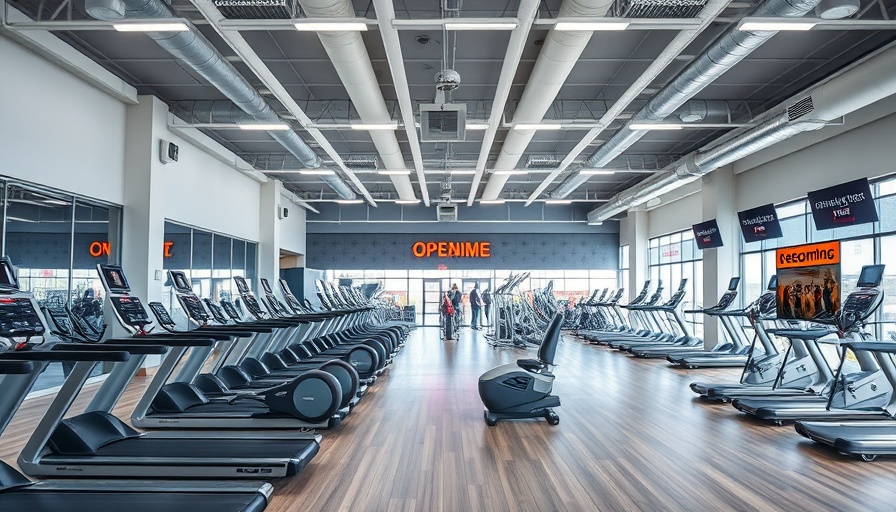 Planet Fitness opening in North Austin modern gym interior.