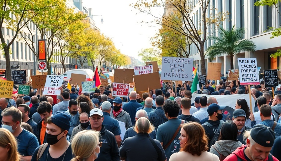 Protest against National Guard deployments in DC