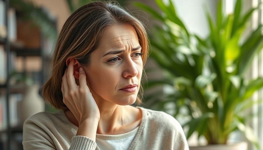 Concerned woman with ear pain at home, potential remedies explored.