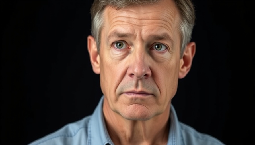Thoughtful man discussing a meal that can stop hair loss